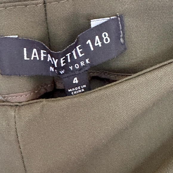 Lafayette 148 New York Vine color pant, size 4 - Picture 3 of 5